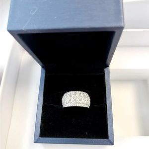 Multi Row ring Size 5, New-never worn